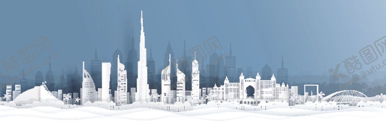 编号：17760109151512178556【酷图网】源文件下载-城市剪纸