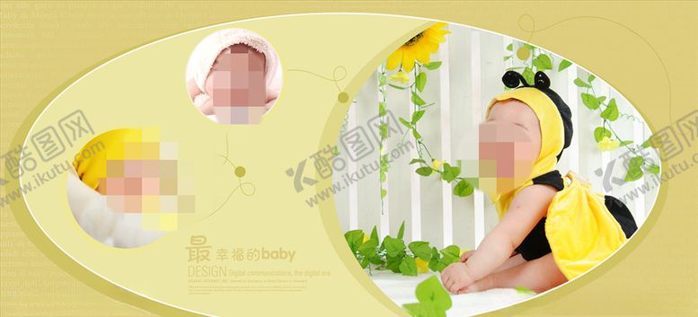 编号：94452204262333013527【酷图网】源文件下载-时尚童年周岁纪念册PSD模板