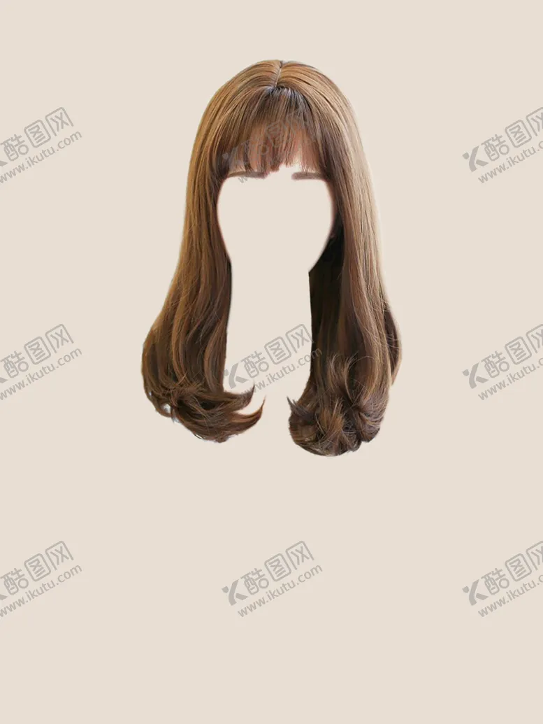 编号：04561810112012196459【酷图网】源文件下载-女生发型素材