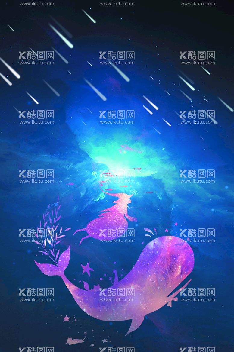 编号：28956409211845346245【酷图网】源文件下载- 创意星空合成海报图片 