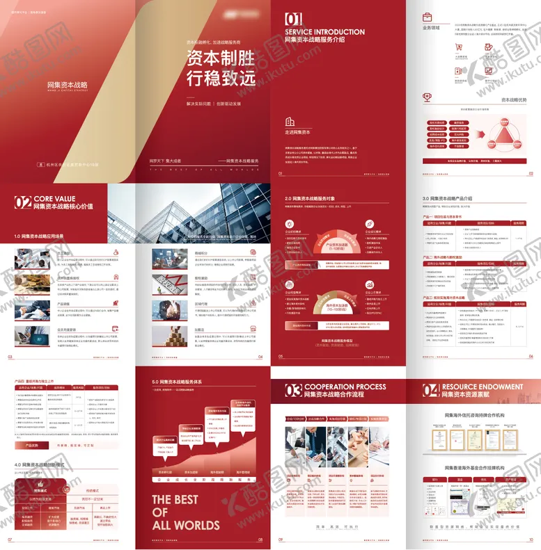 编号：13547912142321389382【酷图网】源文件下载-品牌资本手册画册宣传册