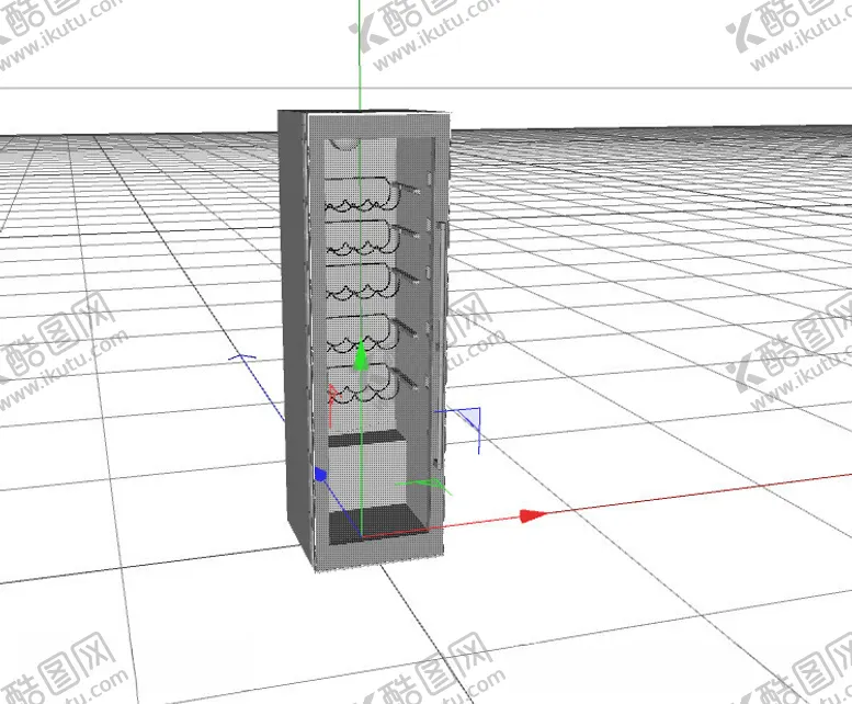 编号：73953312111144303452【酷图网】源文件下载-C4D模型冰箱