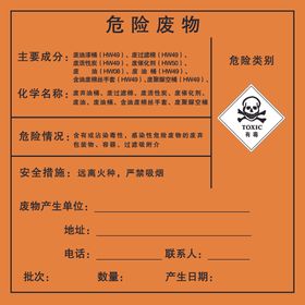 危险废物