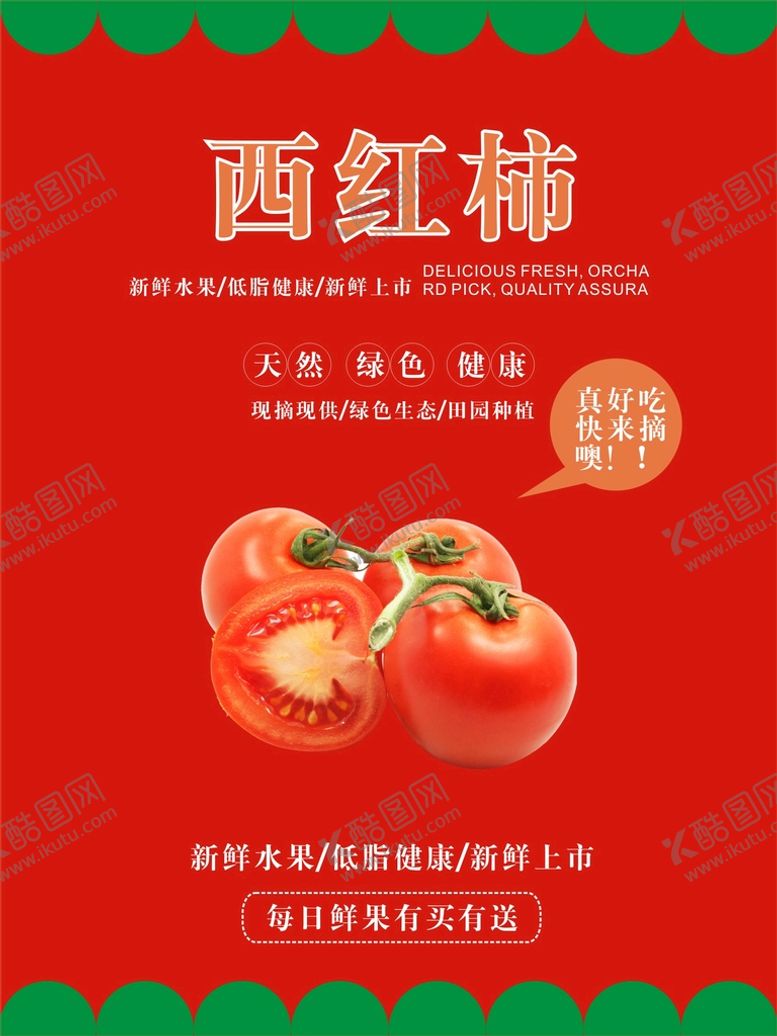 编号：89102602010915271613【酷图网】源文件下载-西红柿海报