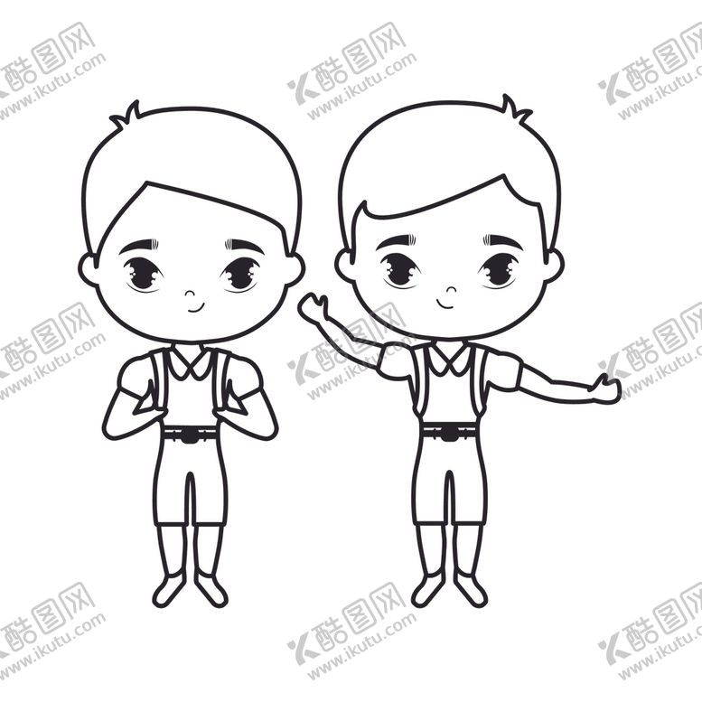 编号：95182206242355504095【酷图网】源文件下载-矢量人物素材