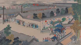 红楼梦清朝生活清代庭院清代生活
