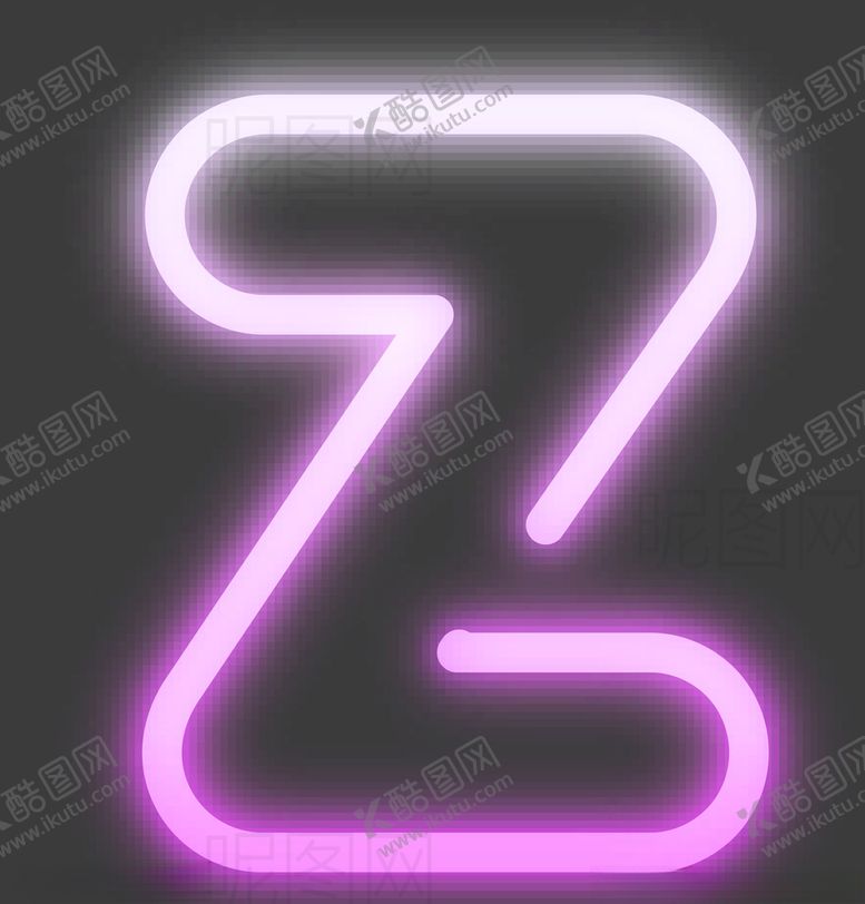 编号：51160509120341145538【酷图网】源文件下载-霓虹灯字母Z