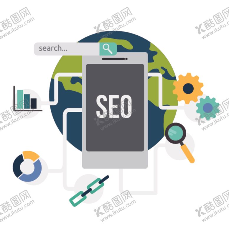 编号：79510109242214591238【酷图网】源文件下载-Seo分析数据概念图形