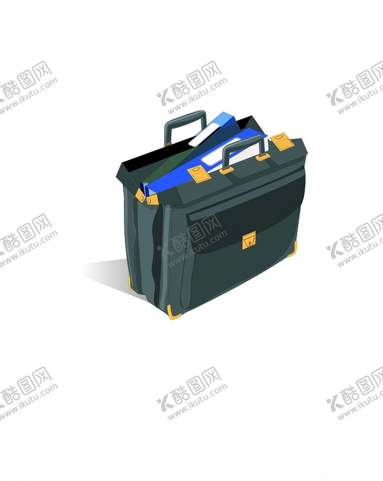 编号：58618807122121315537【酷图网】源文件下载-企业VI办公楼VI公文包