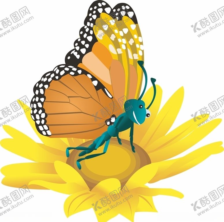 编号：71042404171022448232【酷图网】源文件下载-矢量蝴蝶