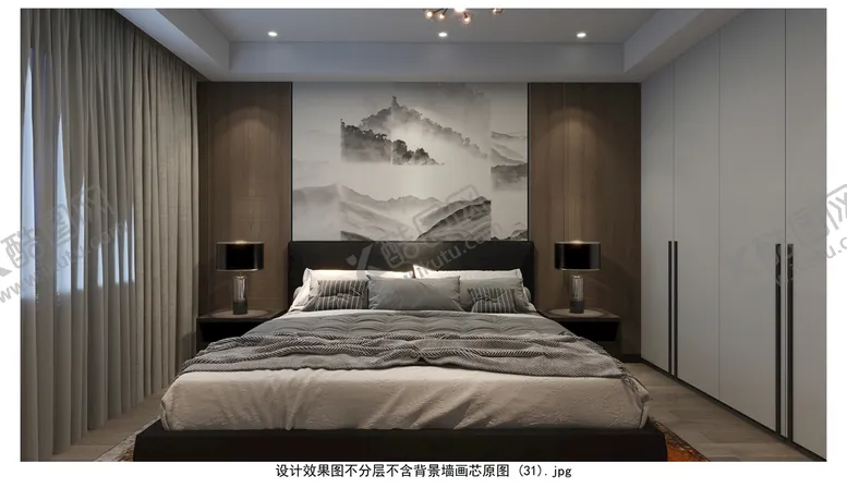 编号：58479010081026457065【酷图网】源文件下载-装饰画效果图 背景墙客厅 卧室