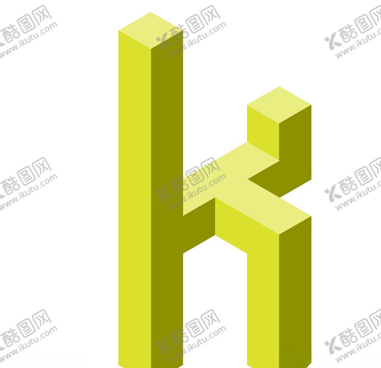 编号：54959010101645439231【酷图网】源文件下载-英文立体字母