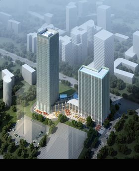 楼盘景观鸟瞰