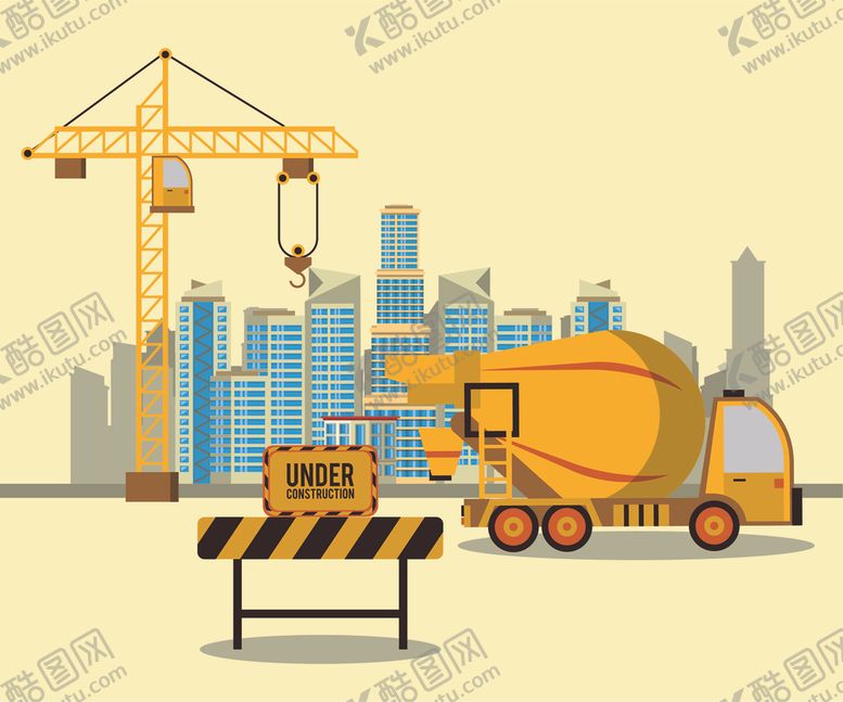 编号：52859609201432475538【酷图网】源文件下载-扁平建筑插画