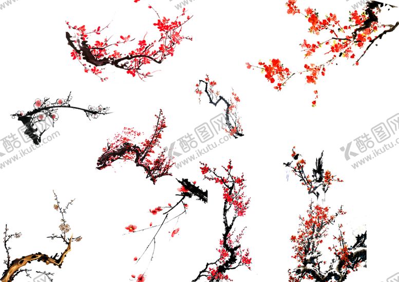 编号：98648510311047482700【酷图网】源文件下载-梅花素材