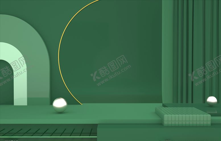 編號：10551409210956558097【酷图网】源文件下载-立体C4D場景