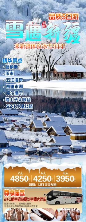 雪遇新疆