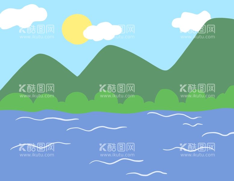 编号：43111503110308112578【酷图网】源文件下载-插画背景