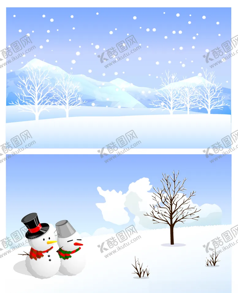 编号：41551106281555223534【酷图网】源文件下载-雪景