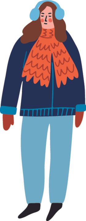 冬装卡通人物服饰季