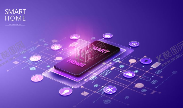 编号：98894609280749133285【酷图网】源文件下载-智能家居AI界面