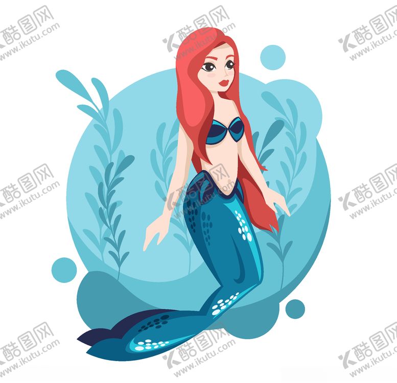 编号：34773710291040514985【酷图网】源文件下载-美人鱼