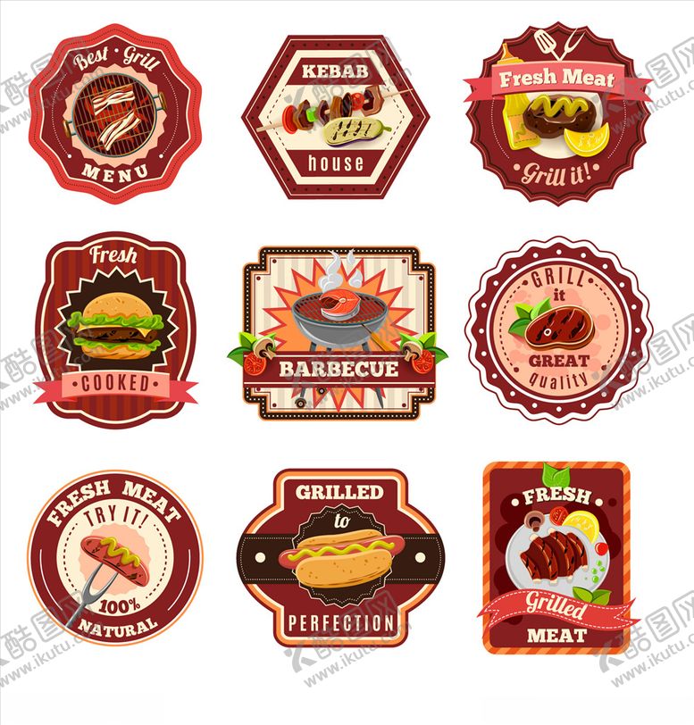 编号：69130809260417199494【酷图网】源文件下载-手绘西餐快餐