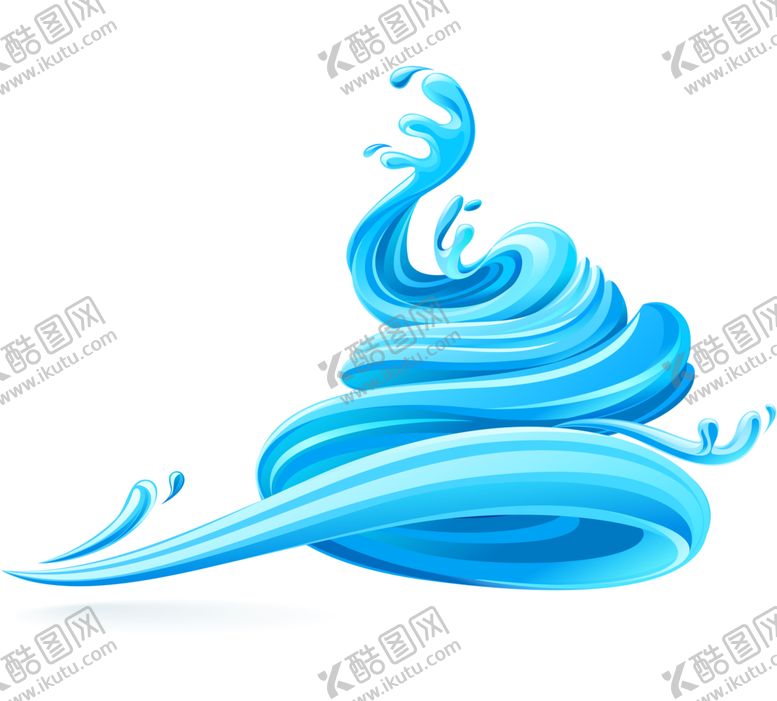编号：90018510100329366456【酷图网】源文件下载-浪花素材