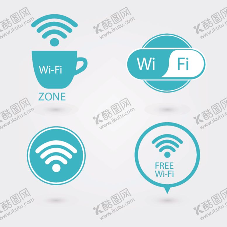 编号：40061505141739386921【酷图网】源文件下载-wifi标志图片