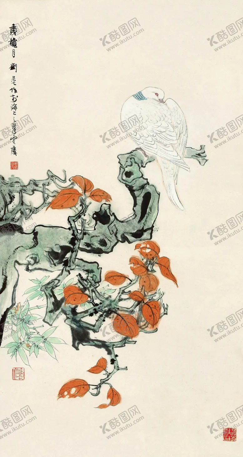 编号：86623910111327454276【酷图网】源文件下载-刘旦宅国画