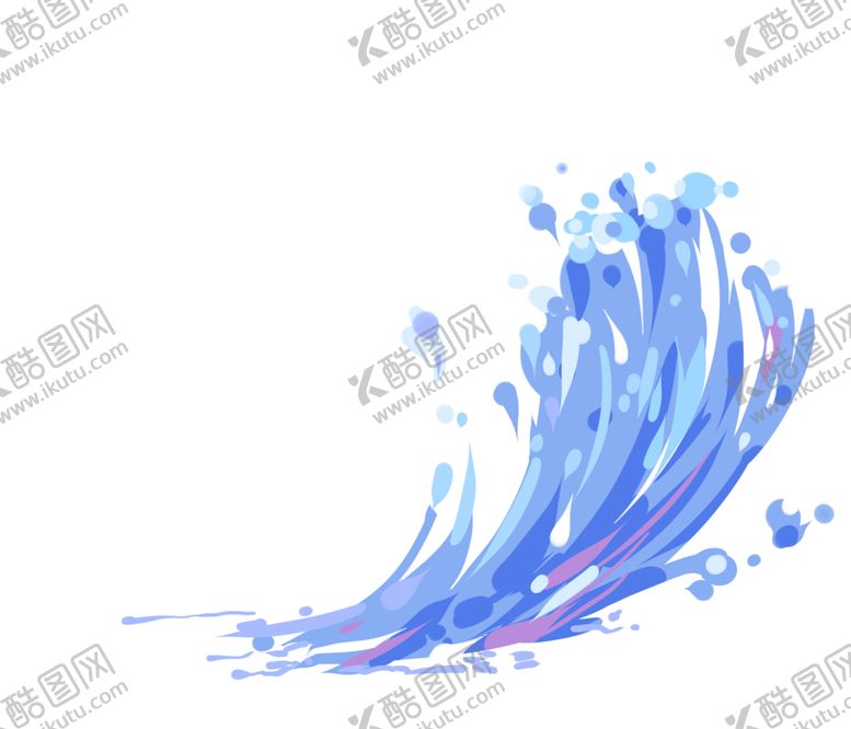 编号：27552110130158189867【酷图网】源文件下载-浪花