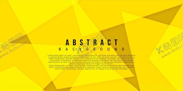 编号：49343410070445116823【酷图网】源文件下载-黄色背景