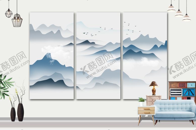 编号：85316705121413365479【酷图网】源文件下载-山水画