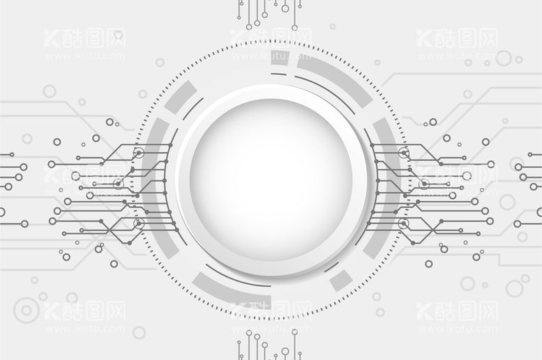 编号：44414311122220569183【酷图网】源文件下载-白色科技感背景