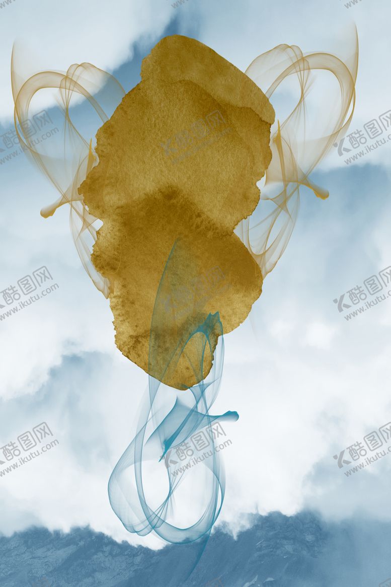 编号：99788210270300554608【酷图网】源文件下载-抽象装饰画