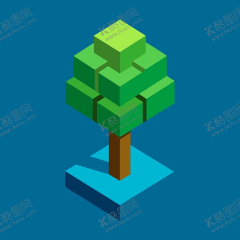 编号：68334001130110447134【酷图网】源文件下载-3D樟树