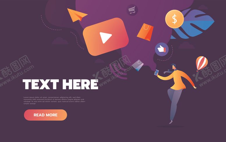 编号：10583611011623389755【酷图网】源文件下载-生活人物插画