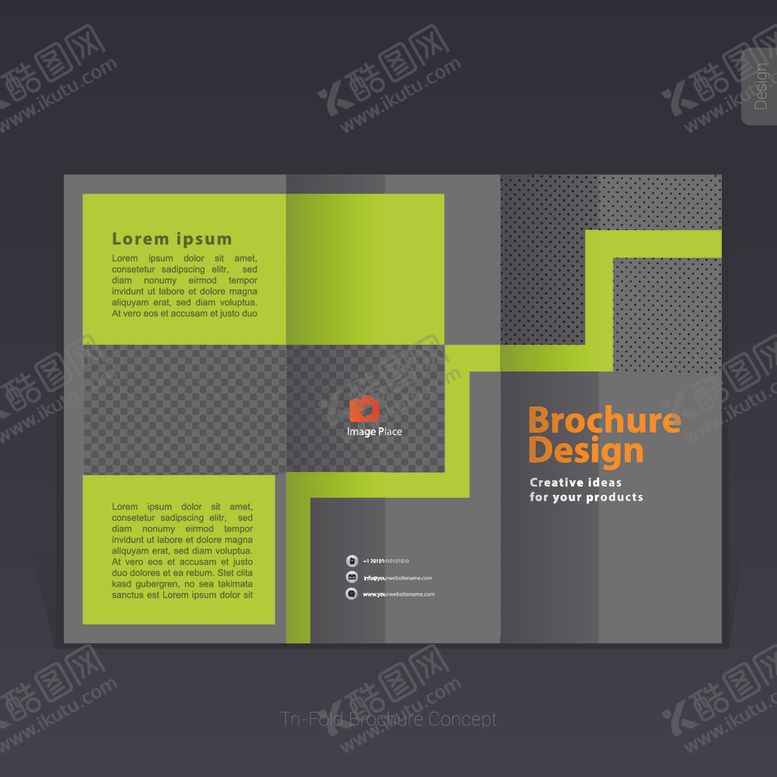 编号：46080409250753458638【酷图网】源文件下载-时尚DM宣传单