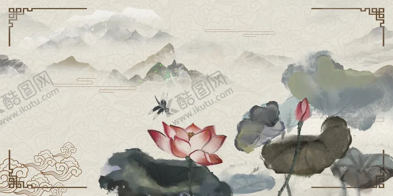 编号：47139209241230431795【酷图网】源文件下载-国风中式水墨画