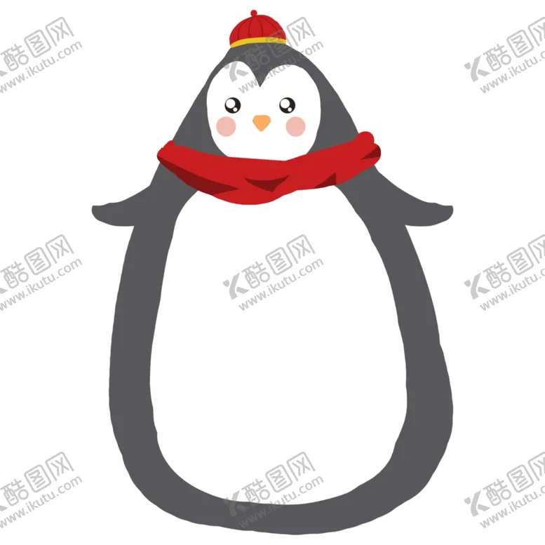 编号：24028403271731592845【酷图网】源文件下载-卡通可爱企鹅