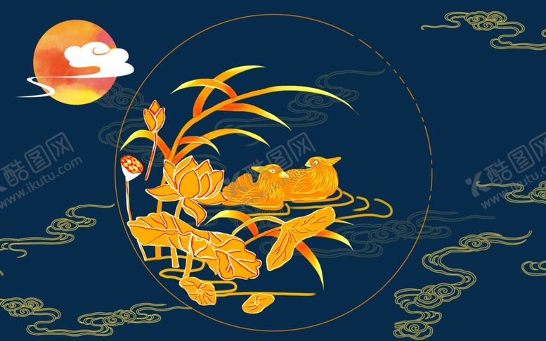 编号：85083710301254491288【酷图网】源文件下载-国潮背景