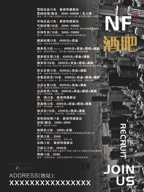 招聘海报