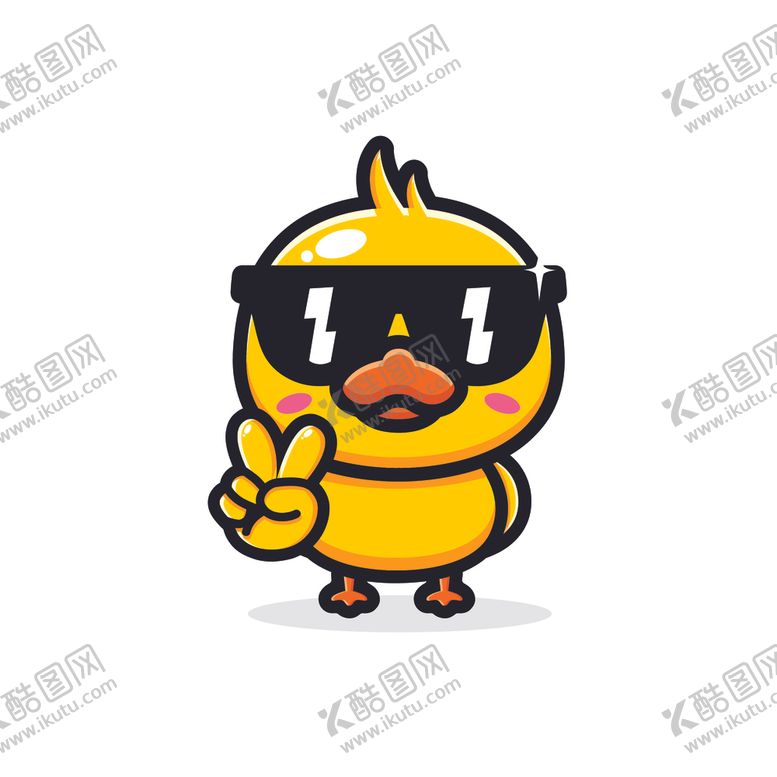 编号：58371905120224186673【酷图网】源文件下载-卡通小鸭