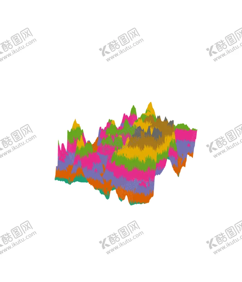 编号：58684103261914082500【酷图网】源文件下载-抽象山峰