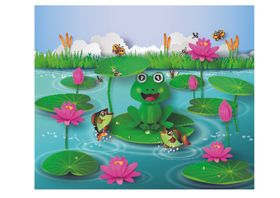 小清新简约创意剪纸海报图片