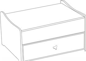 酒店盒子线稿设计