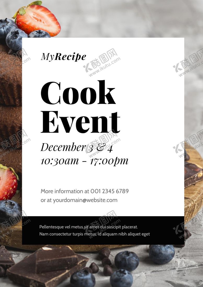 编号：23472609240624483984【酷图网】源文件下载-美食海报