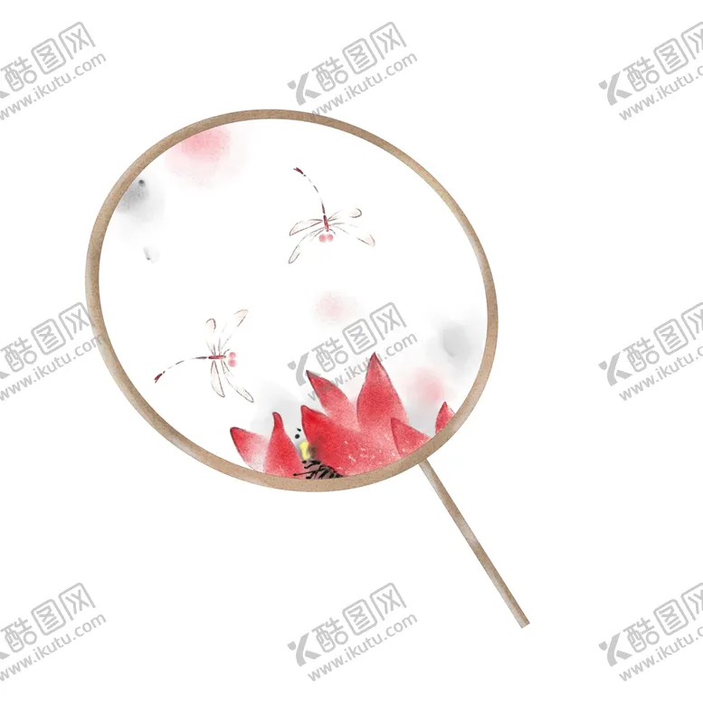 编号：56332004260407478057【酷图网】源文件下载-团扇
