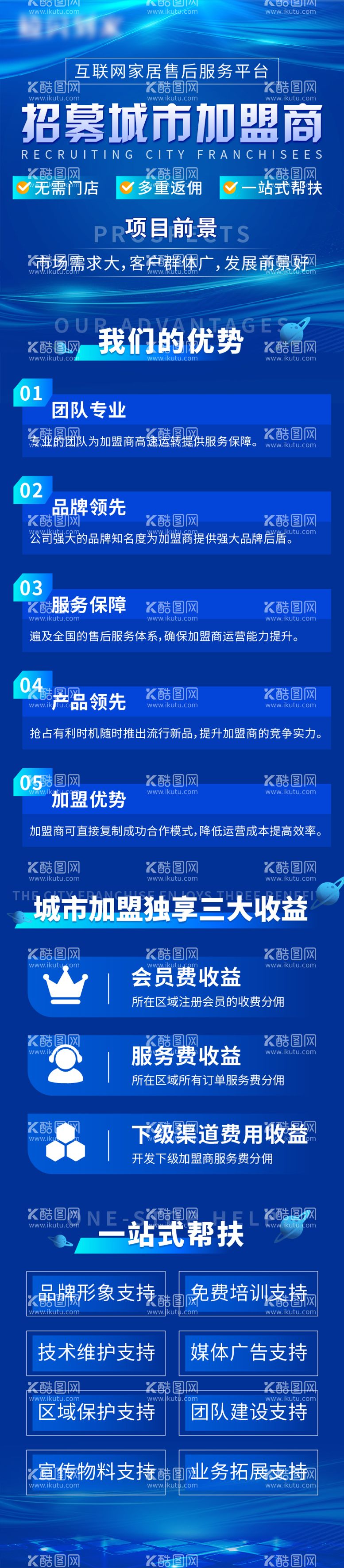 编号：41111511182347463665【酷图网】源文件下载-互联网城市招募长图海报