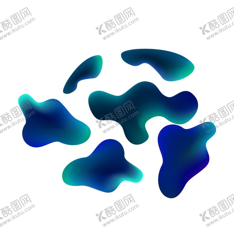 编号：93835710261145576166【酷图网】源文件下载-渐变流体元素